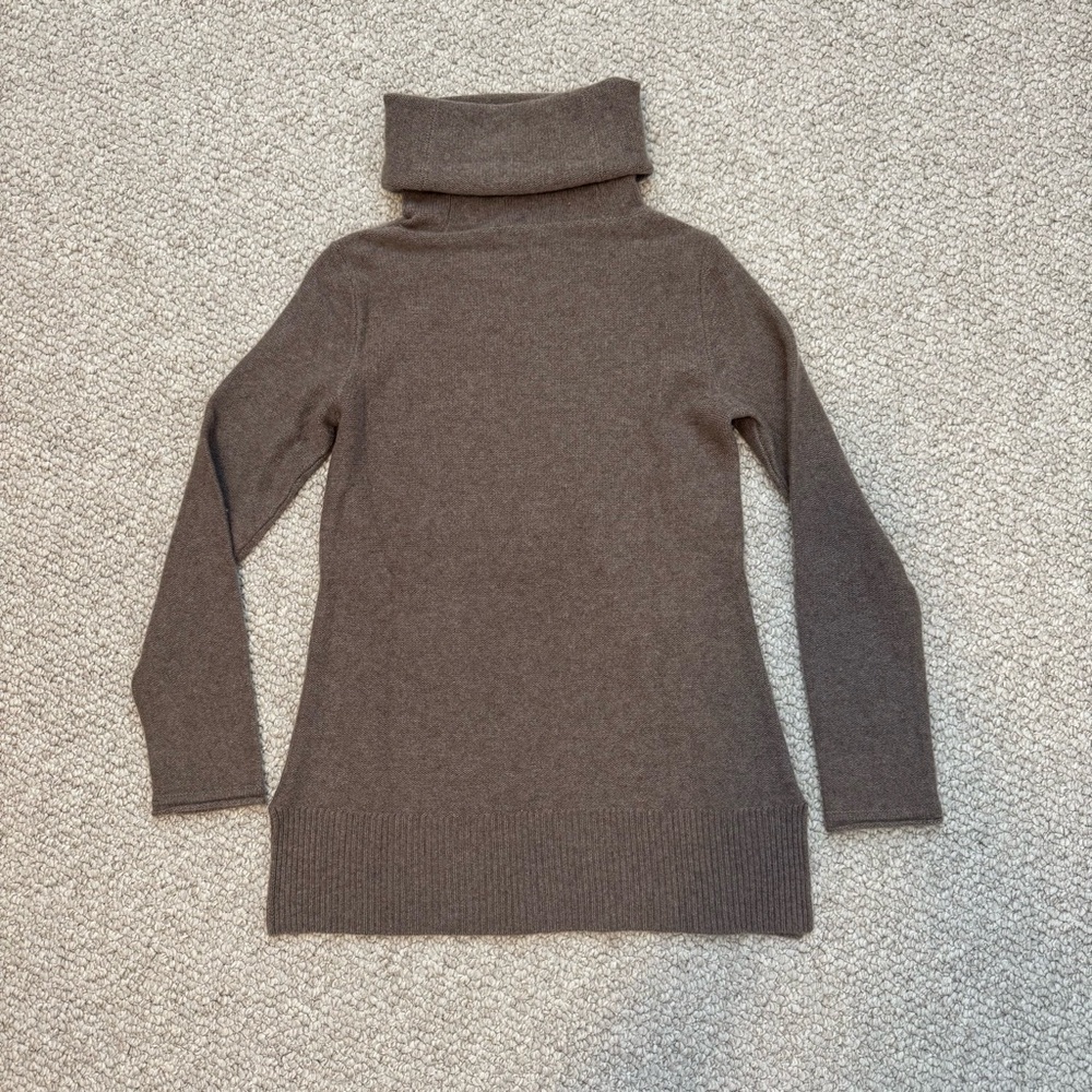Saks Cashmere Cowl-neck Sweater